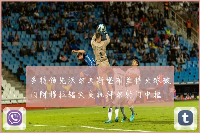 多特领先沃尔夫斯堡布兰特头球破门阿穆拉错失良机拜尔射门中框